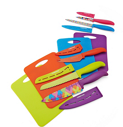 Farberware® 14-Pc. Resin Cutlery Set With Cutting Mats $12