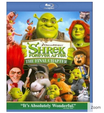 Shrek Forever After Blu-Ray 3D $3.25 Shipping