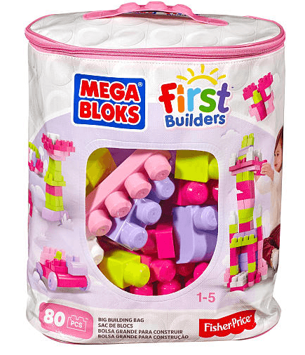 Toys R Us: 80-Piece Mega Bloks First Builder Bag $9.99