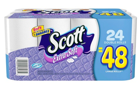 Target: Scott 48 ct Double Roll Toilet Paper $17.98 + FREE $5 Gift Card