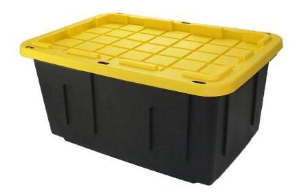 Home Depot: 27 Gallon Storage Tote with Snap Lid $6.97