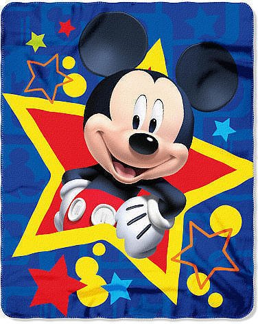 Toys R Us: Mickey Mouse Flannel Blanket $4.99