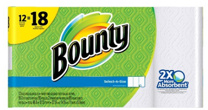 Target: 24 Rolls of Bounty Paper Towels + $5 Gift Card just $25