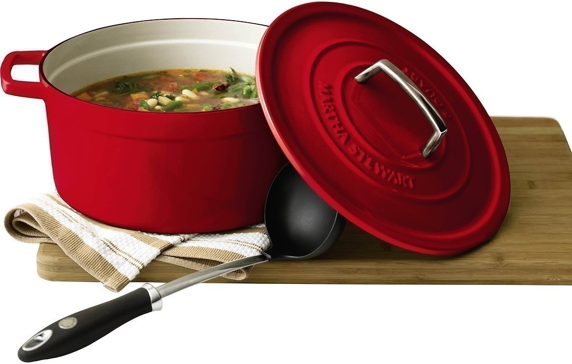 Macy’s: Martha Stewart 6 qt Enamel Stock Pot $49.99