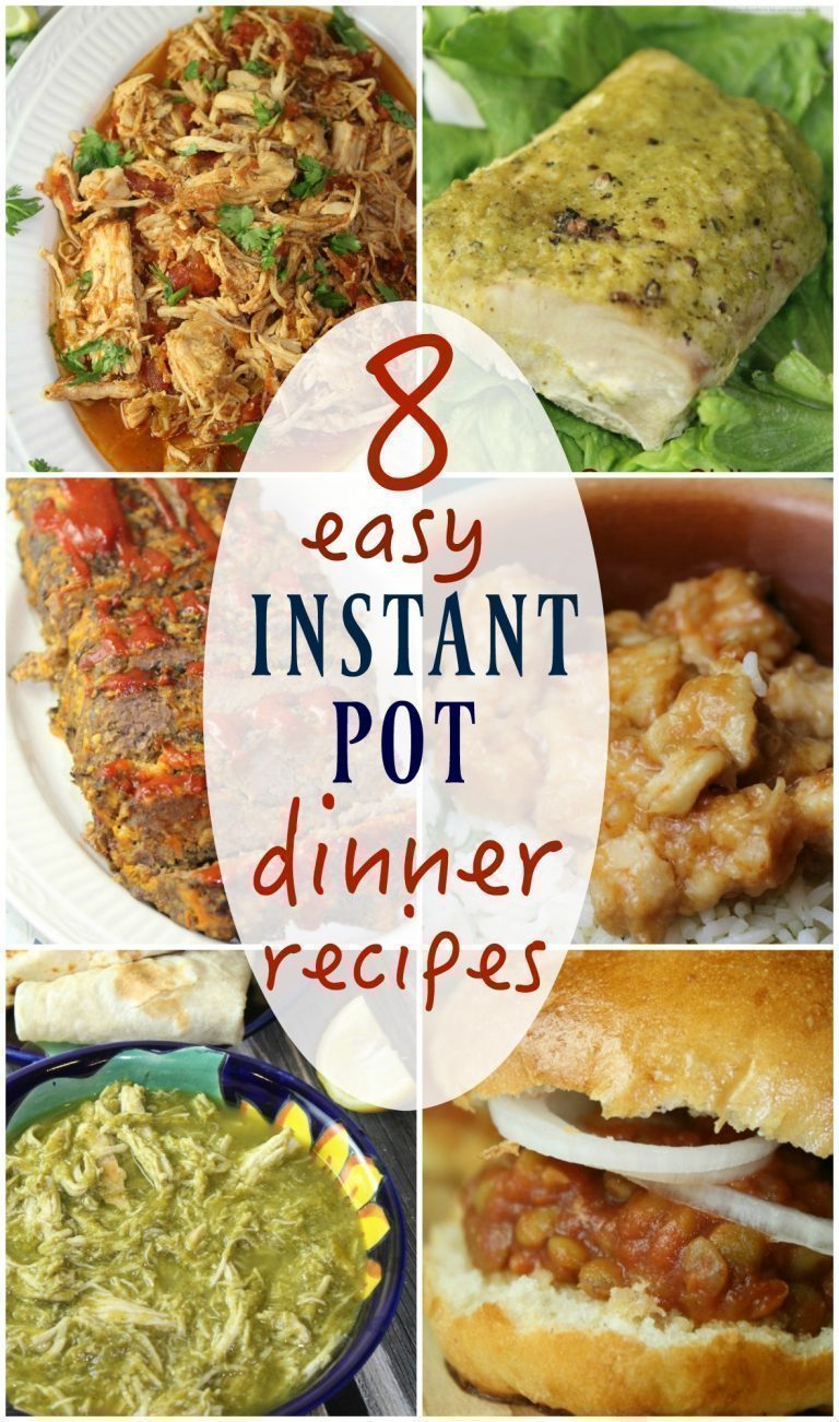 8 Easy Instant Pot Dinner Recipes | The CentsAble Shoppin