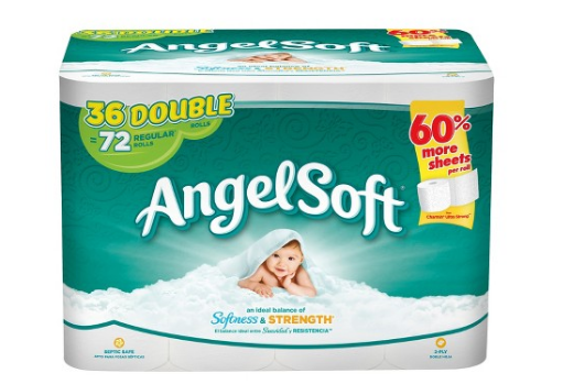 Target: 72 Double Rolls Angel Soft + $5 Gift Card $20