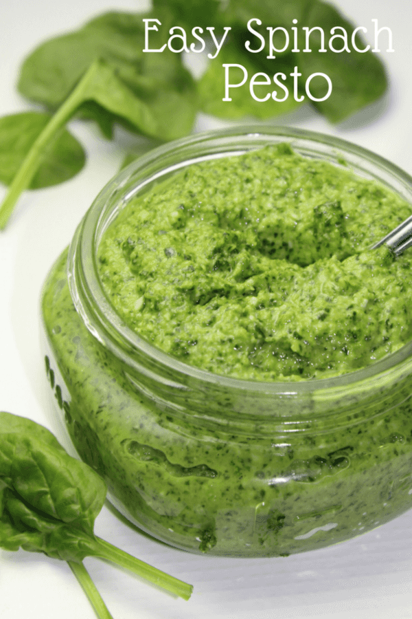 Easy Spinach Pesto The CentsAble Shoppin