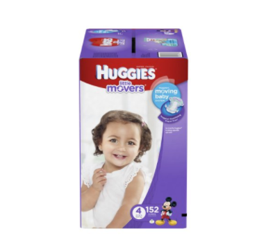 Amazon: Huggies Little Snugglers (152 ct) $20