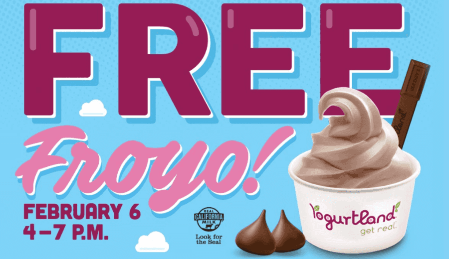 National Frozen Yogurt Day February 6th