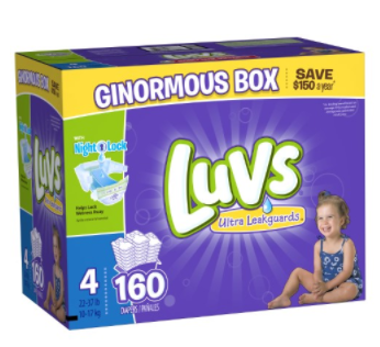 Jet:  Additional 20% OFF Pampers and Luvs Products