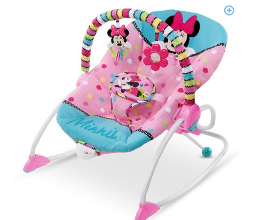 Disney Baby Minnie Mouse Peekaboo Infant To Toddler Rocker $21.88