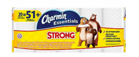 Staples: Charmin 20 ct Big Roll just $7.99