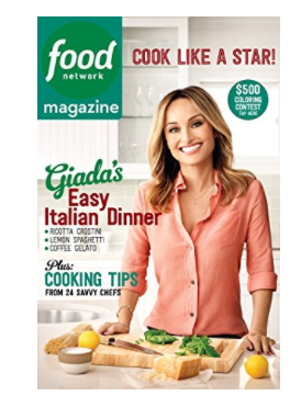 Amazon: One Year Subscription to Food Network Magazine $5