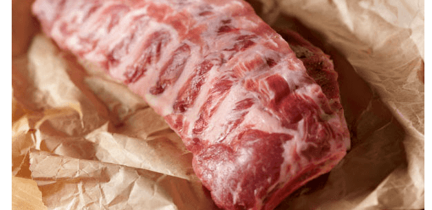 Pork Loin Extra Meaty Back Ribs as low as $3.10 per lb