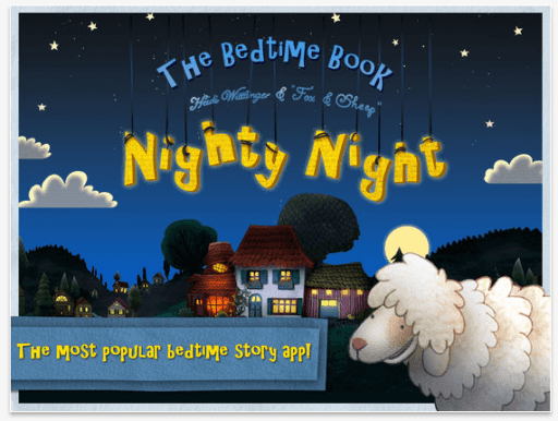 Nighty Night Bedtime Story App FREE on iTunes & Google Play | The ...