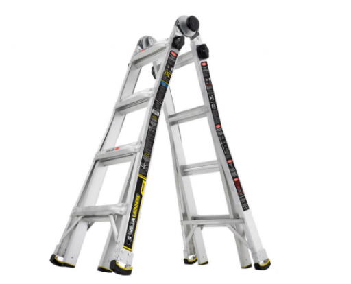 Home Depot: 17 Ft. MPX Aluminum Telescoping Multi-Position Ladder $79 ...