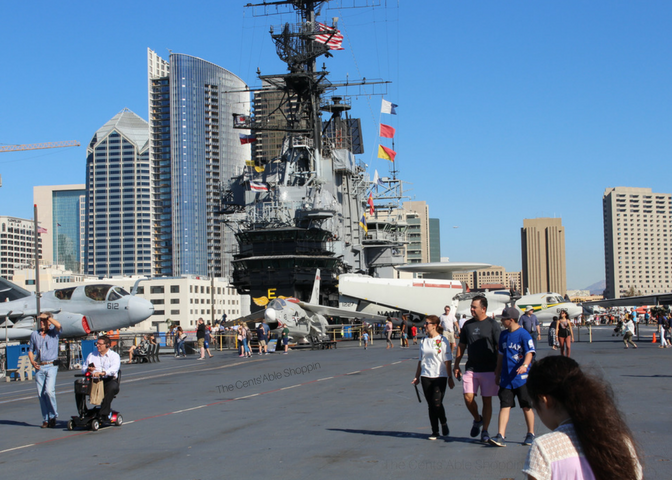 The U.S.S. Midway was America's longest-serving aircraft carrier of the 20th century. It is now docked in San Diego and is a once-in-a-lifetime experience. 