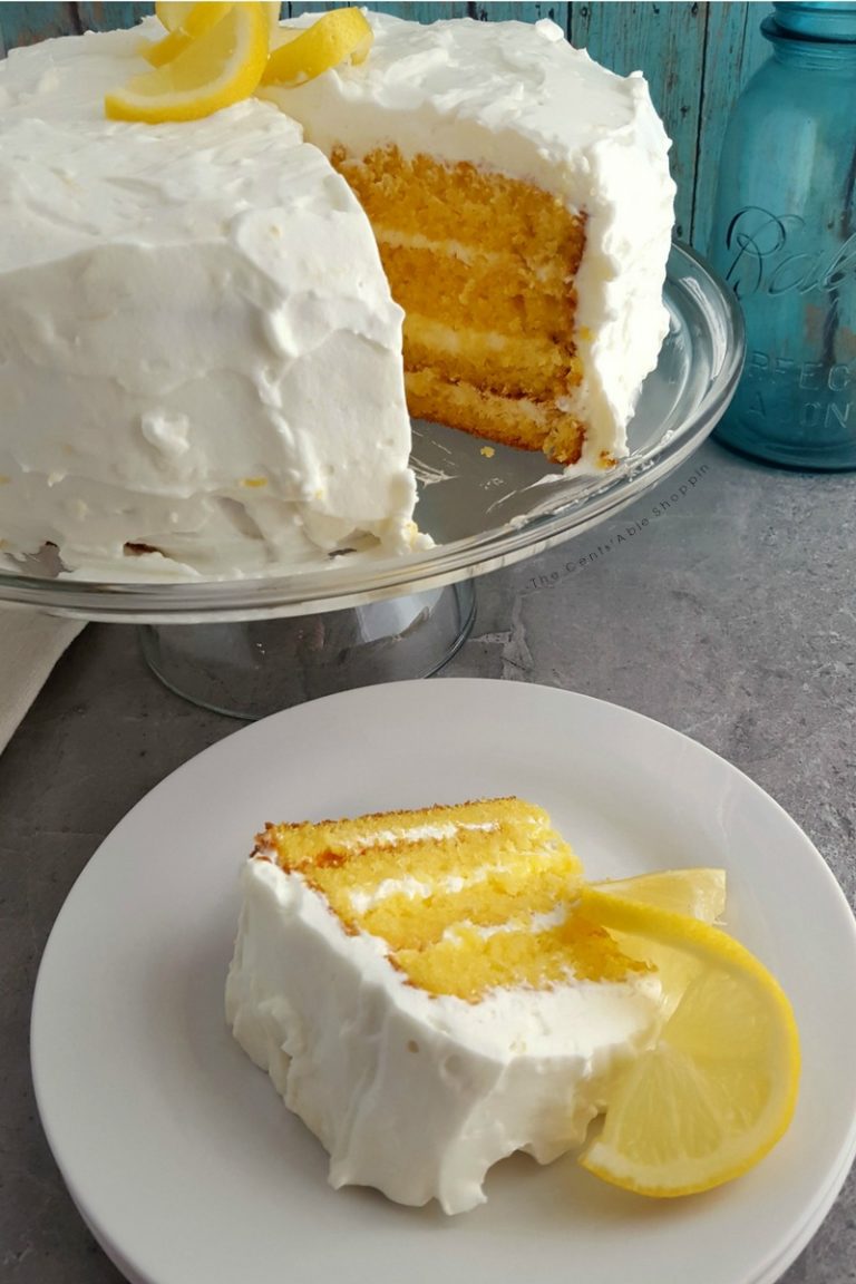 Gluten Free Lemon Dream Cake | The CentsAble Shoppin