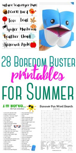 28 boredom buster printable activity sheets the centsable shoppin