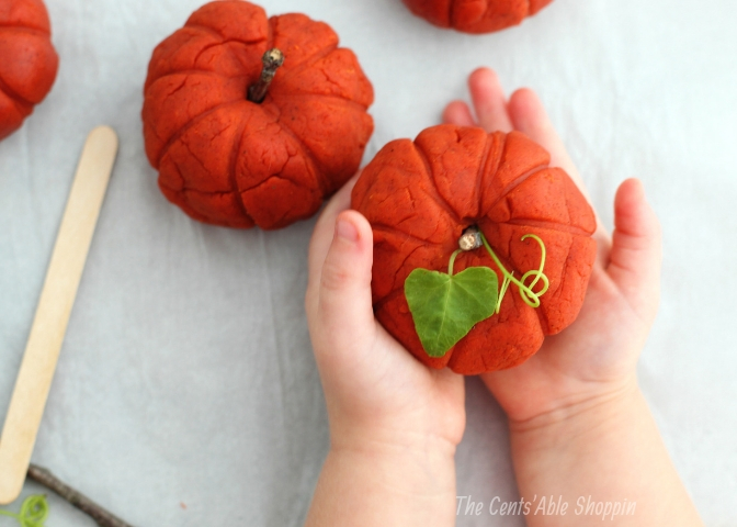 Homemade Pumpkin Play Dough (Sensory Play)