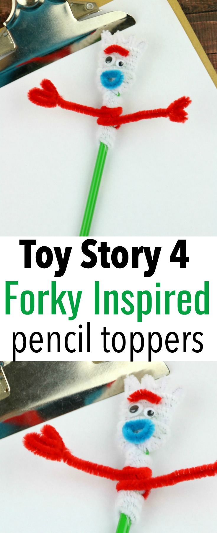 Forky Pencil Topper Craft | The CentsAble Shoppin