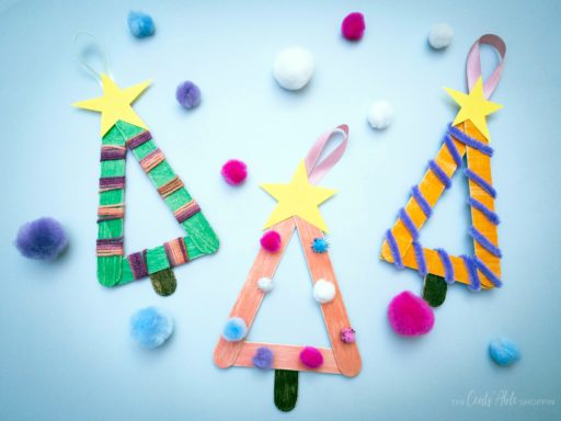 Popsicle Stick Christmas Tree | The CentsAble Shoppin