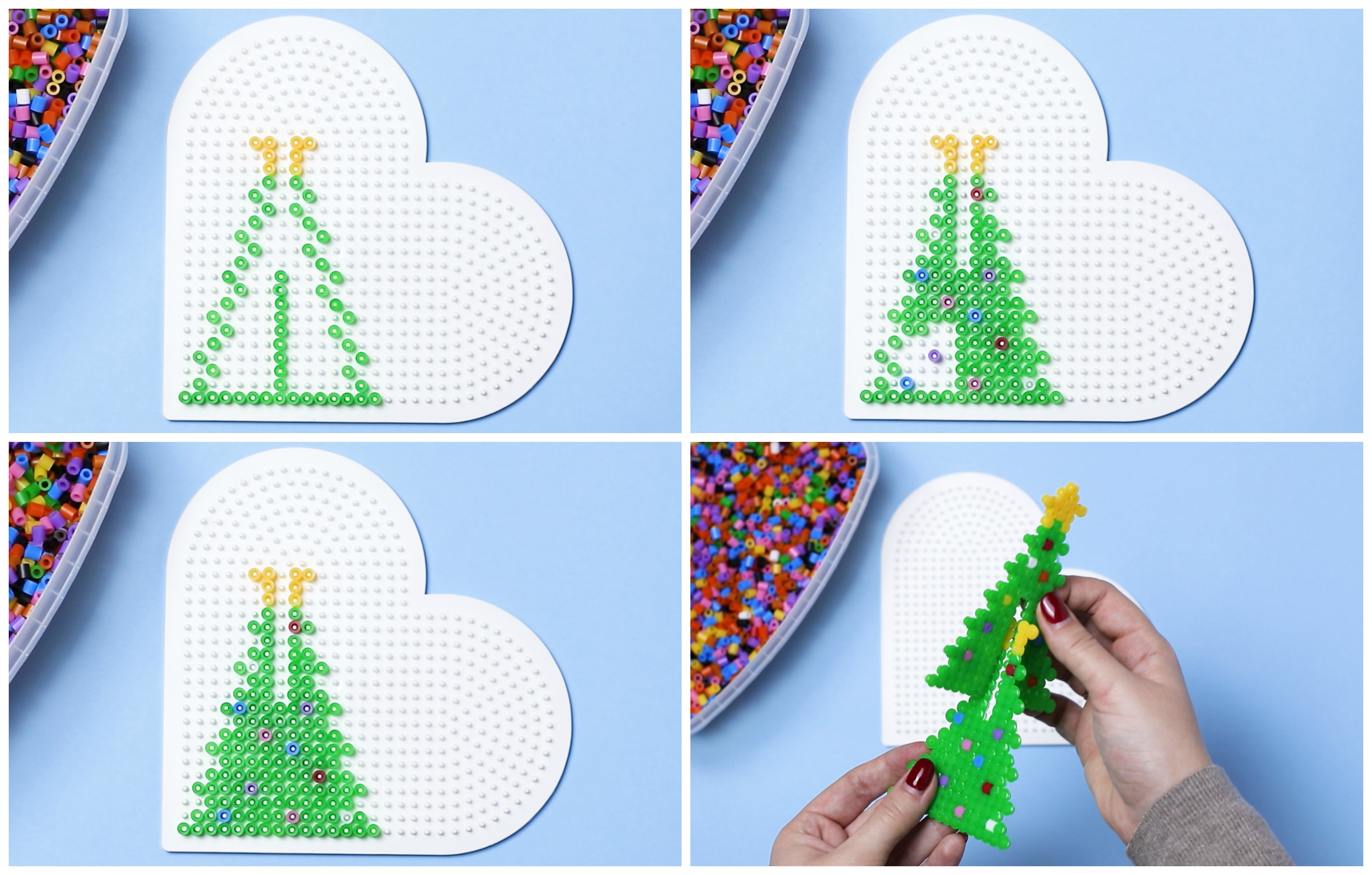 Christmas Tree Perler Bead Project – The CentsAble Shoppin