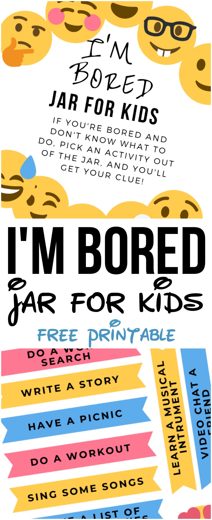 I'm Bored Jar for Kids | The CentsAble Shoppin