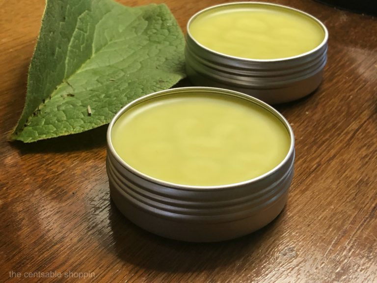 How to Make Comfrey Salve | The CentsAble Shoppin