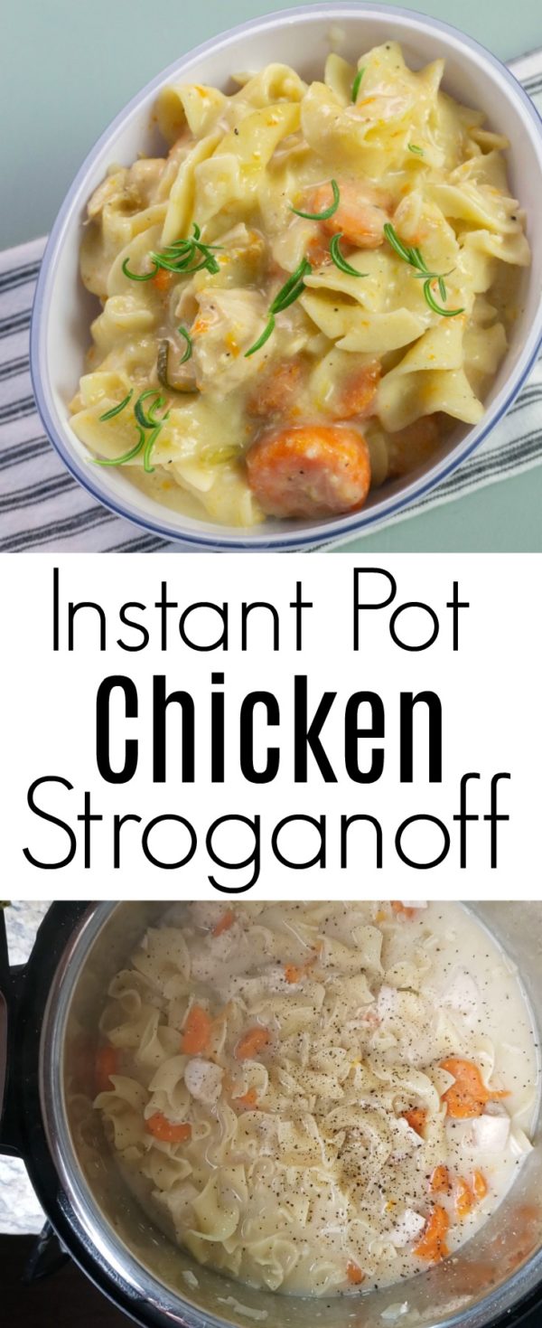 Instant Pot Chicken Stroganoff | The CentsAble Shoppin