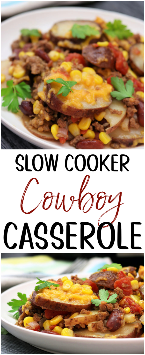 Slow Cooker Cowboy Casserole | The CentsAble Shoppin