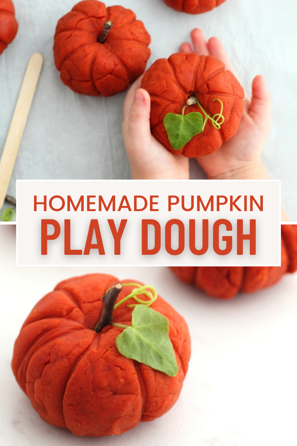 Play Dough Pie Making Kit, Kids Thanksgiving Activity, Sensory